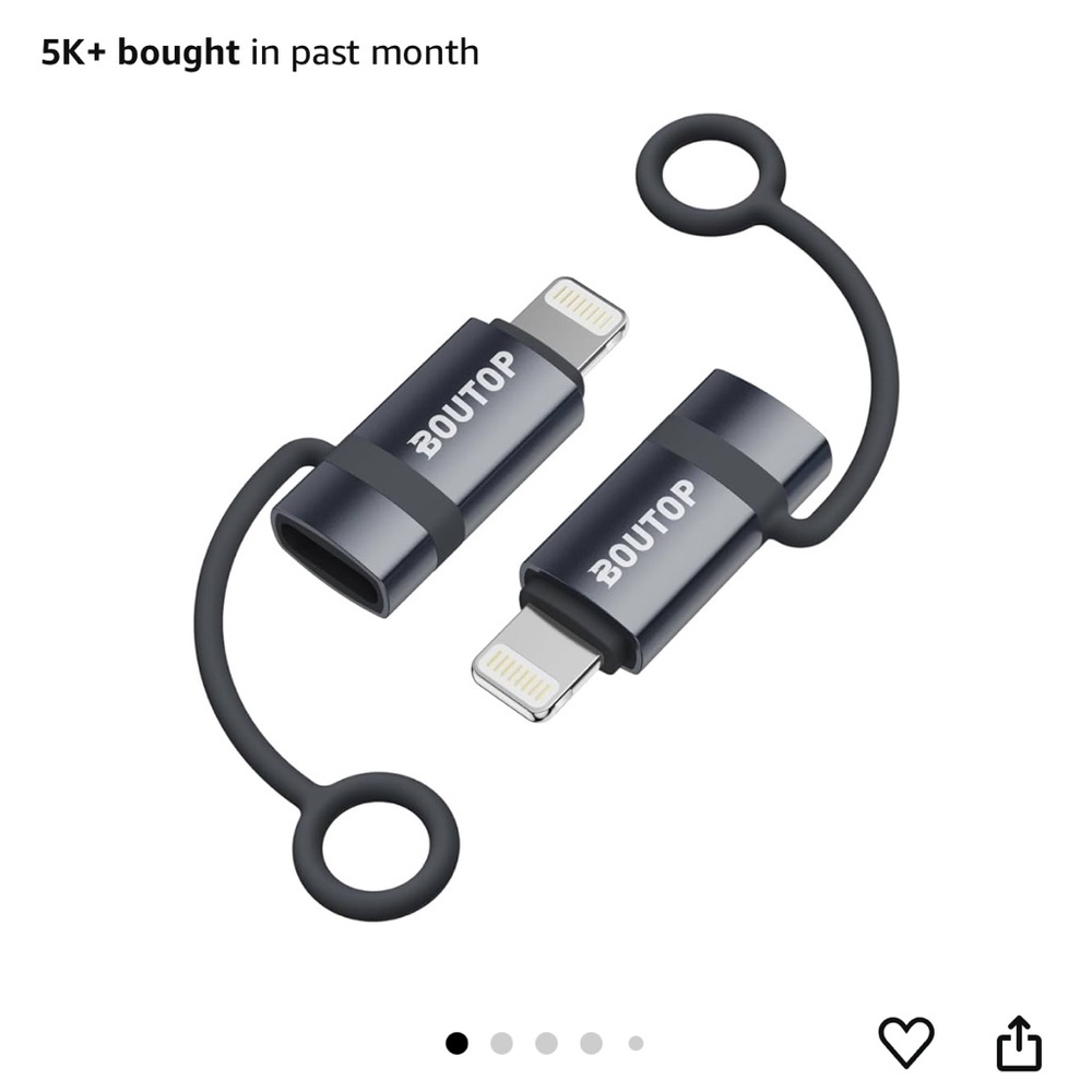 BOUTOP Black Lightning Adapter